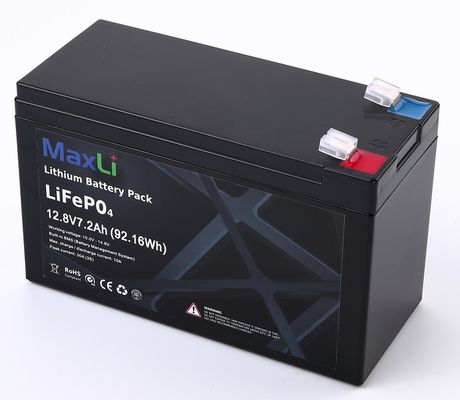 재충전이 가능한 12 볼트 7.2AH 리튬 Lifepo4 전지